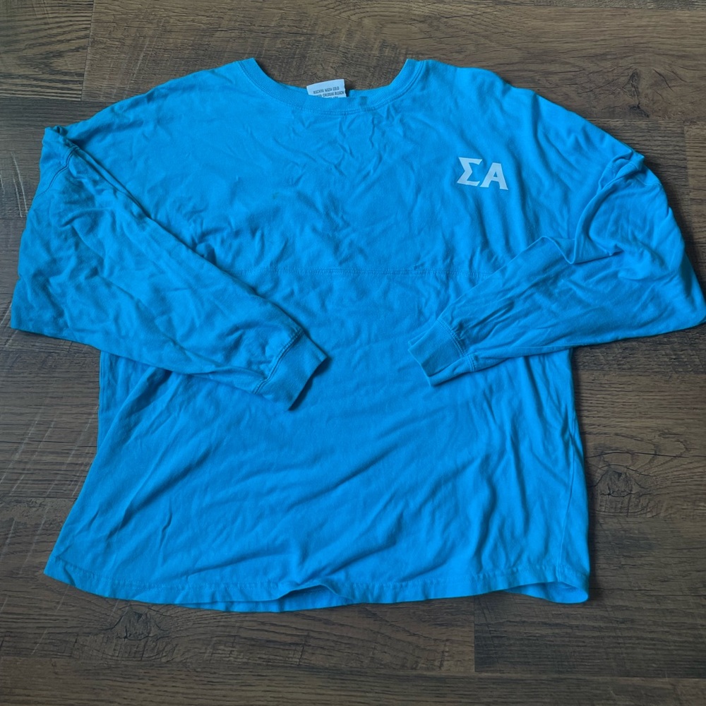 Size S Sigma Alpha spirit jersey style shirt
